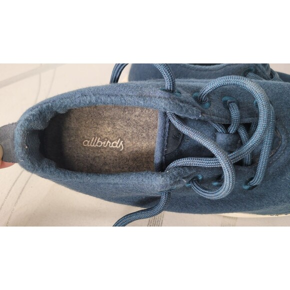 Allbirds‎ Women's Wool Runners Navy Blue Woman's size 10 Walking Comfort Shoes - Picture 12 of 13